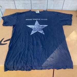 Vintage Stone Temple Pilots Band Shirt No 4 Size Large Black Winterland